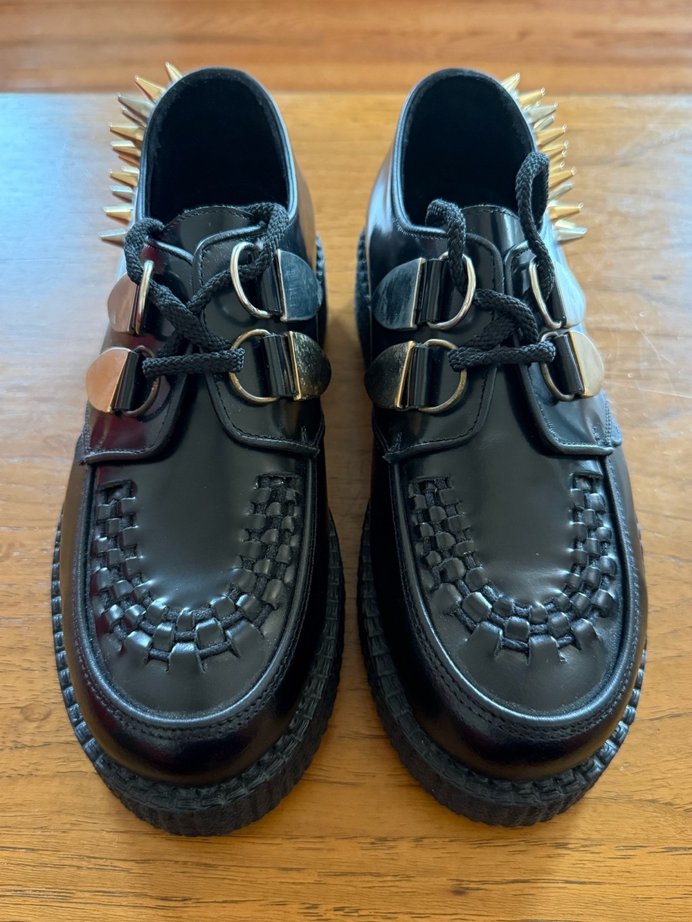 RARE Underground UK Creepers with Gold/ Silver Spikes